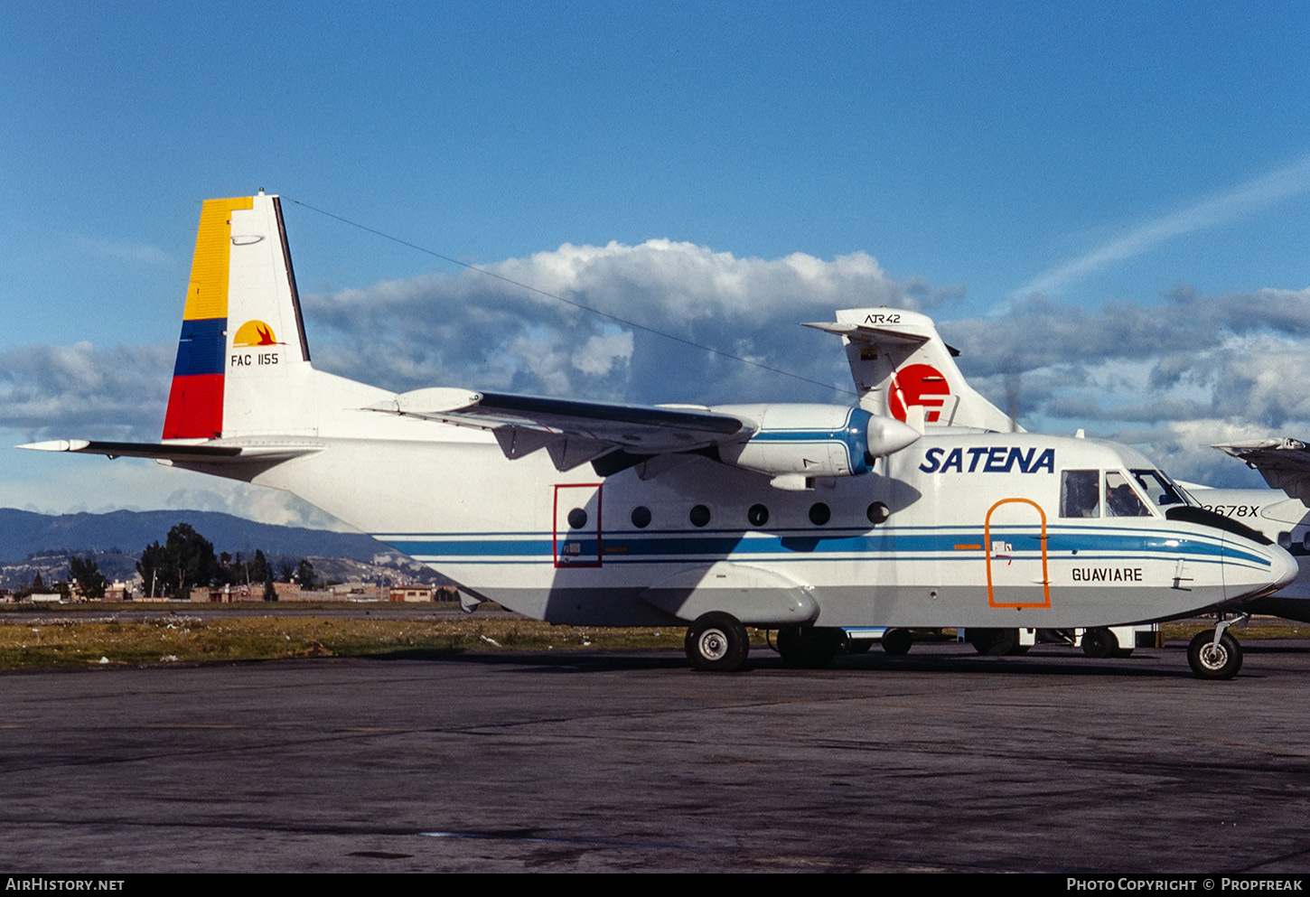 Aircraft Photo of FAC 1155 | CASA C-212-200 Aviocar | Colombia - Satena | AirHistory.net #673874