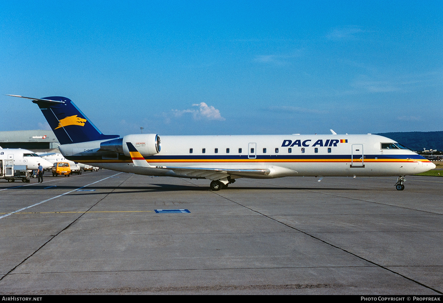 Aircraft Photo of C-GAIK | Bombardier CRJ-200LR (CL-600-2B19) | DAC Air | AirHistory.net #673876
