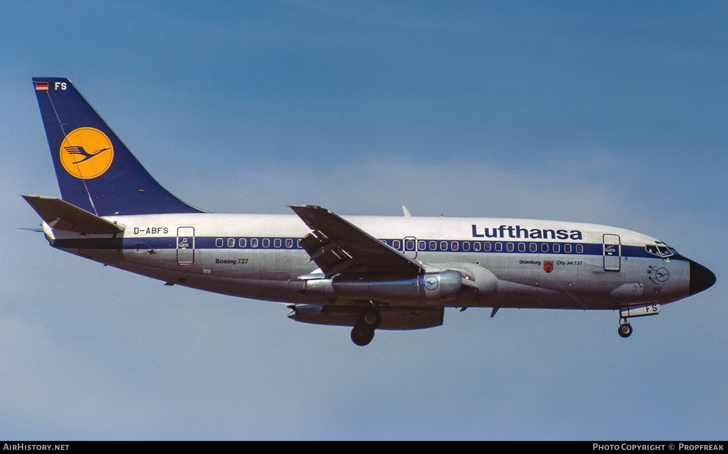 Aircraft Photo of D-ABFS | Boeing 737-230/Adv | Lufthansa | AirHistory.net #673877