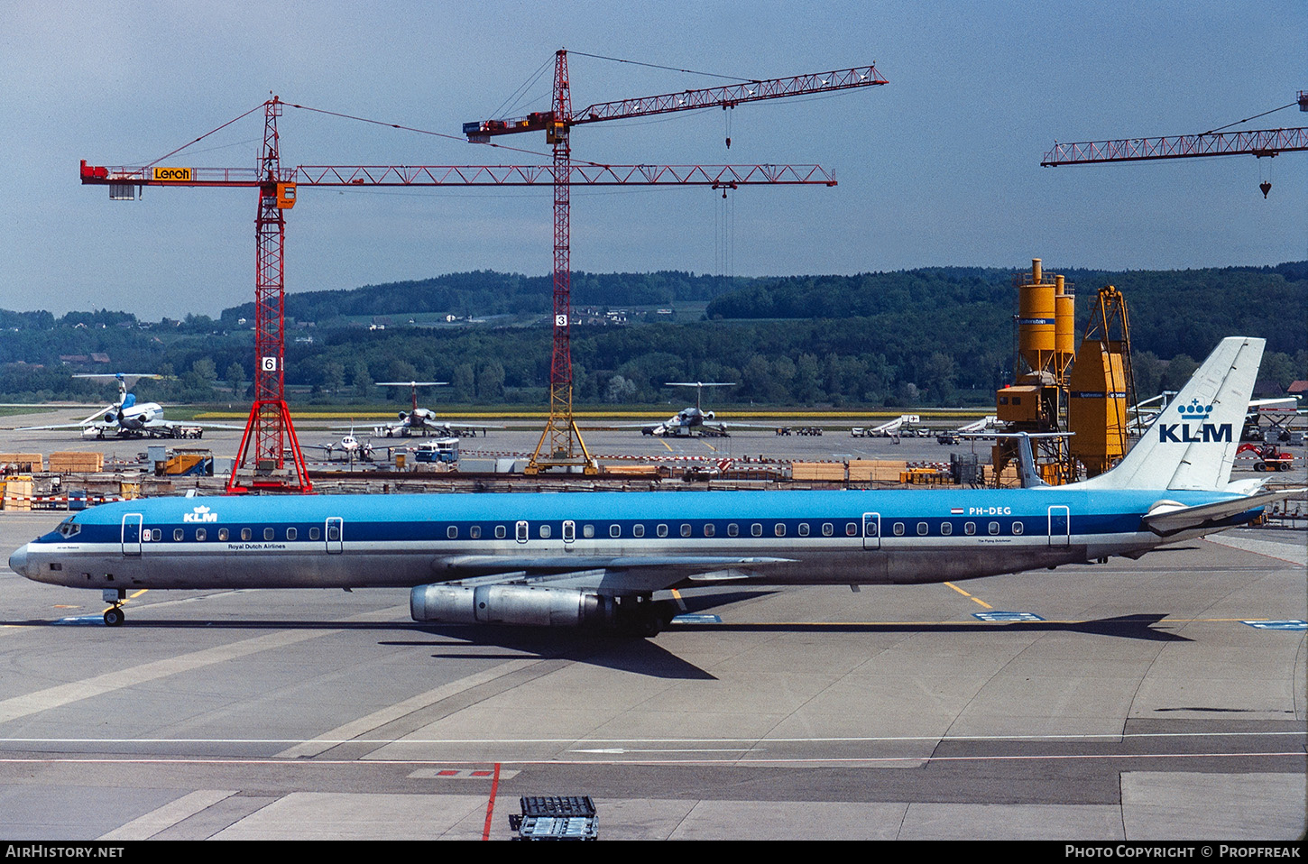 Aircraft Photo of PH-DEG | McDonnell Douglas DC-8-63 | KLM - Royal Dutch Airlines | AirHistory.net #673878