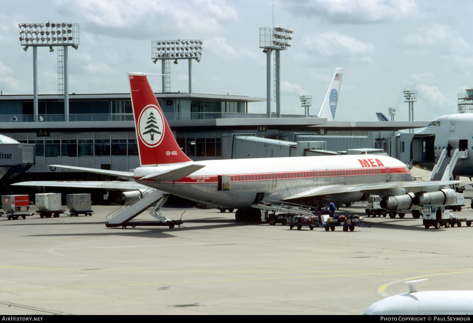 Aircraft Photo of OD-AGU | Boeing 707-347C | MEA - Middle East Airlines | AirHistory.net #673888