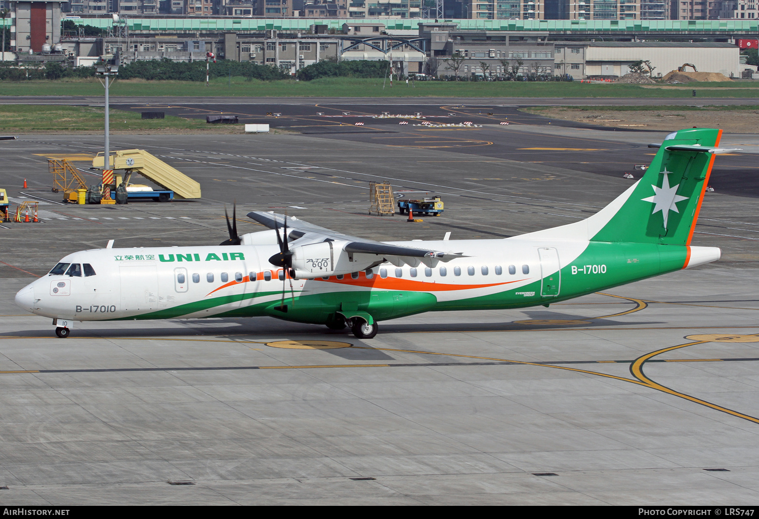 Aircraft Photo of B-17010 | ATR ATR-72-600 (ATR-72-212A) | UNI Air | AirHistory.net #673896