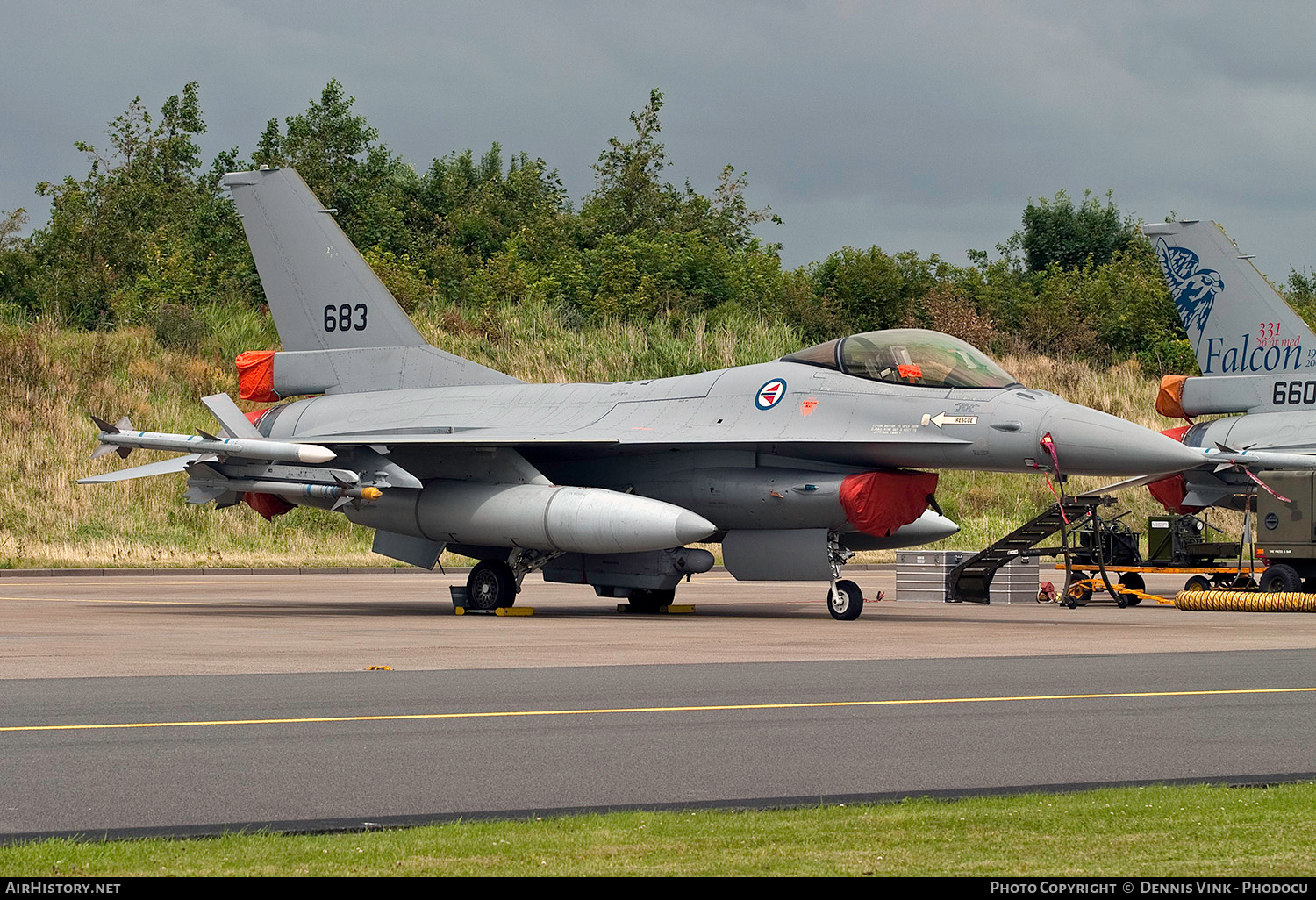 Aircraft Photo of 683 | General Dynamics F-16AM Fighting Falcon | Norway - Air Force | AirHistory.net #673913