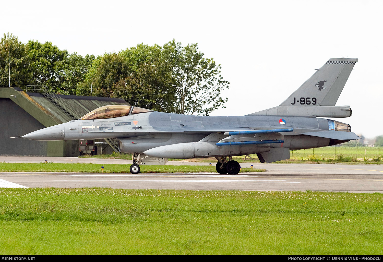 Aircraft Photo of J-869 | General Dynamics F-16AM Fighting Falcon | Netherlands - Air Force | AirHistory.net #673922