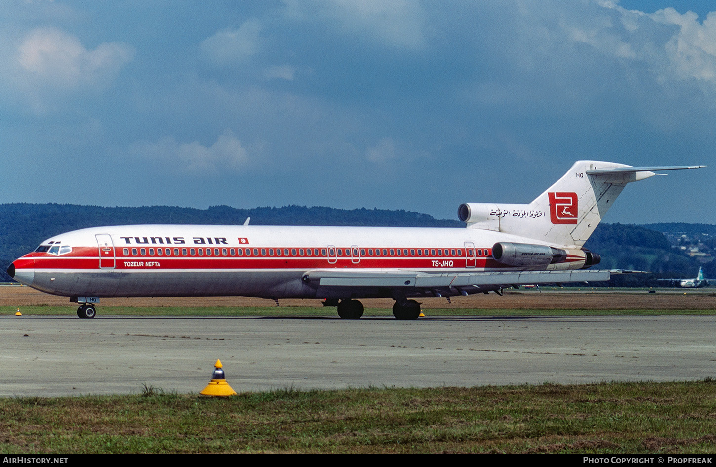 Aircraft Photo of TS-JHQ | Boeing 727-2H3/Adv | Tunisair | AirHistory.net #673924