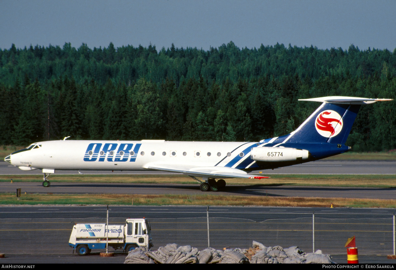 Aircraft Photo of 65774 | Tupolev Tu-134A-3 | Orbi - Georgian Airways | AirHistory.net #673934