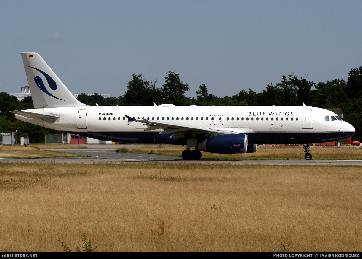Aircraft Photo of D-ANNE | Airbus A320-232 | Blue Wings | AirHistory.net #673955