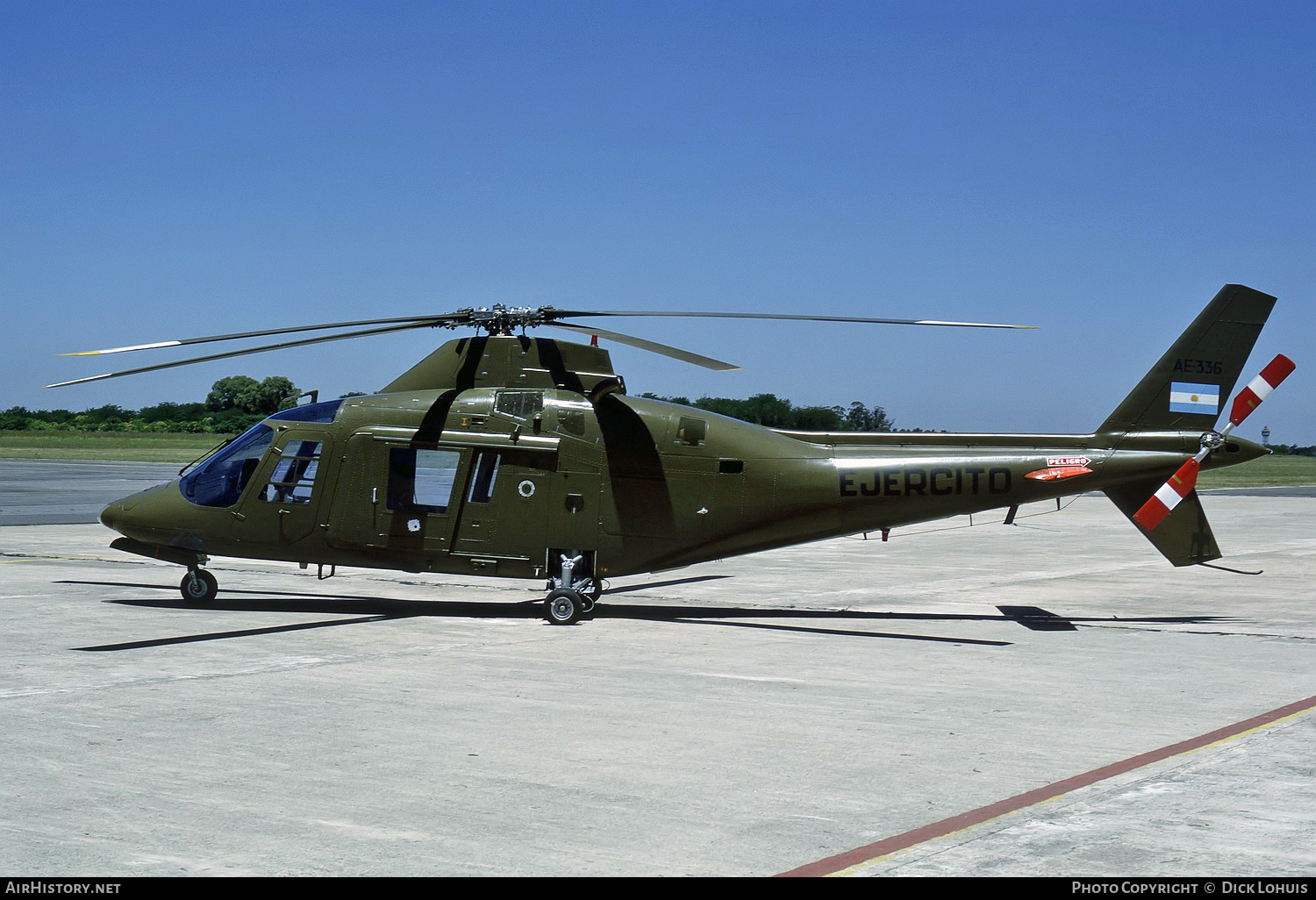 Aircraft Photo of AE-336 | Agusta A-109A | Argentina - Army | AirHistory.net #673961
