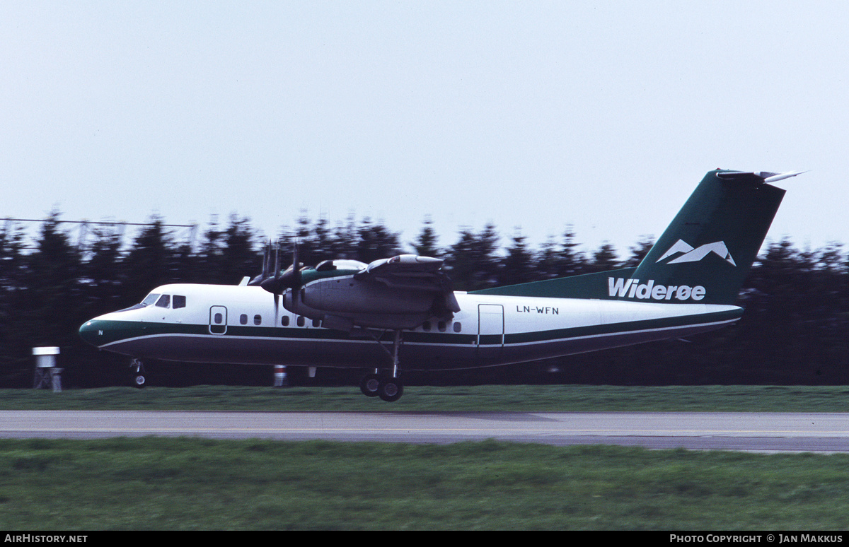 Aircraft Photo of LN-WFN | De Havilland Canada DHC-7-102 Dash 7 | Widerøe | AirHistory.net #673972