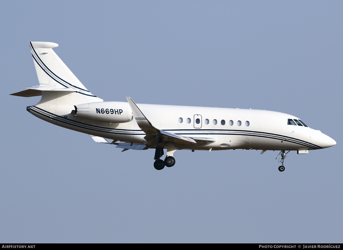 Aircraft Photo of N669HP | Dassault Falcon 2000EX | AirHistory.net #673975