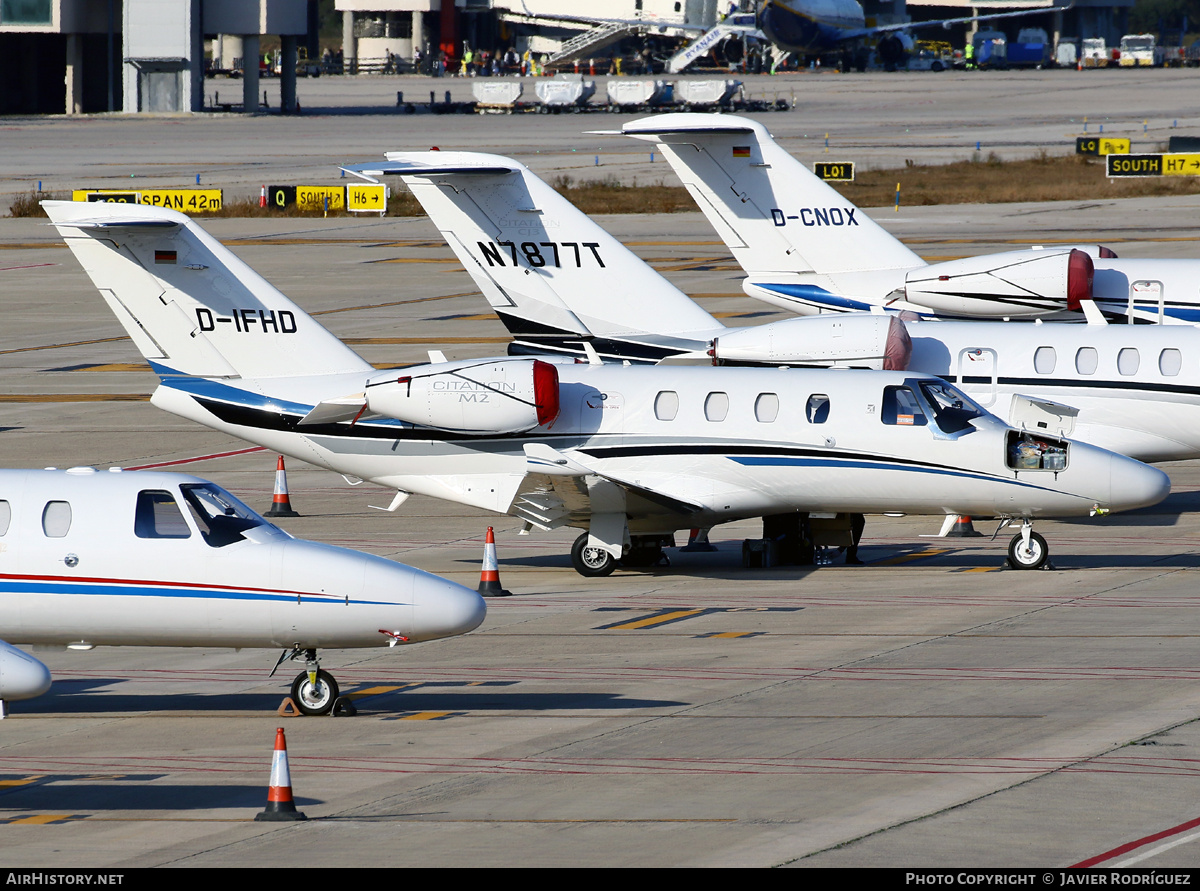 Aircraft Photo of D-IFHD | Cessna 525 CitationJet M2 | AirHistory.net #673977