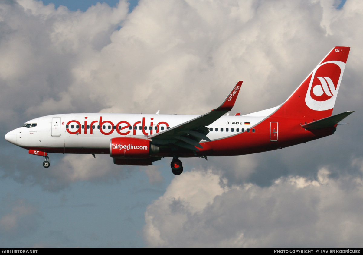 Aircraft Photo of D-AHXE | Boeing 737-7K5 | Air Berlin | AirHistory.net #673979