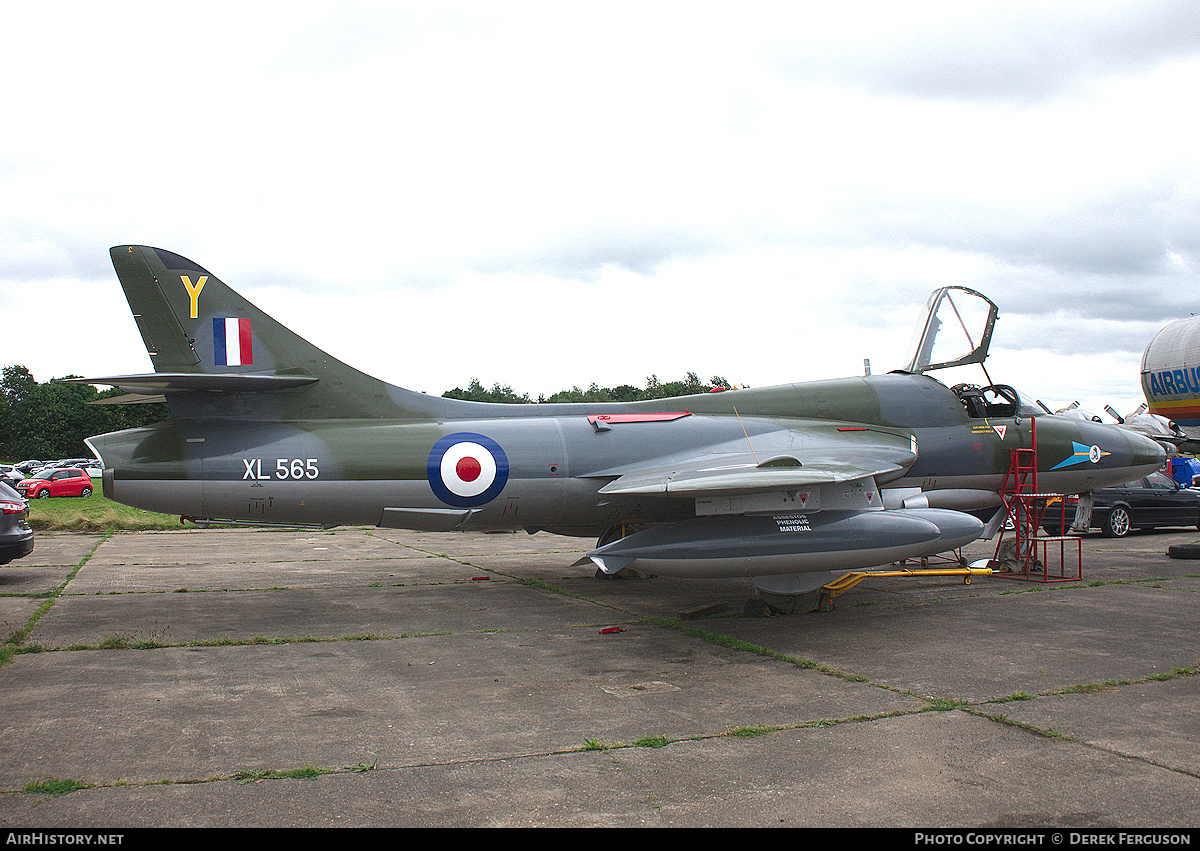 Aircraft Photo of XL565 | Hawker Hunter T8 | UK - Air Force | AirHistory.net #673996