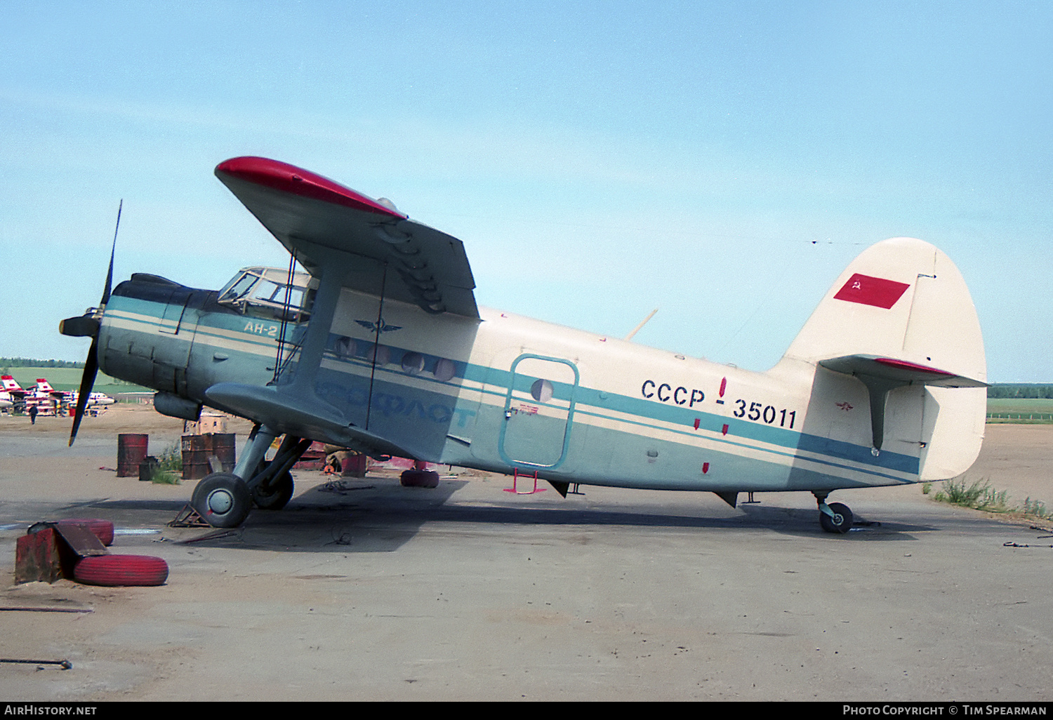 Aircraft Photo of CCCP-35011 | Antonov An-2TP | Aeroflot | AirHistory.net #674006