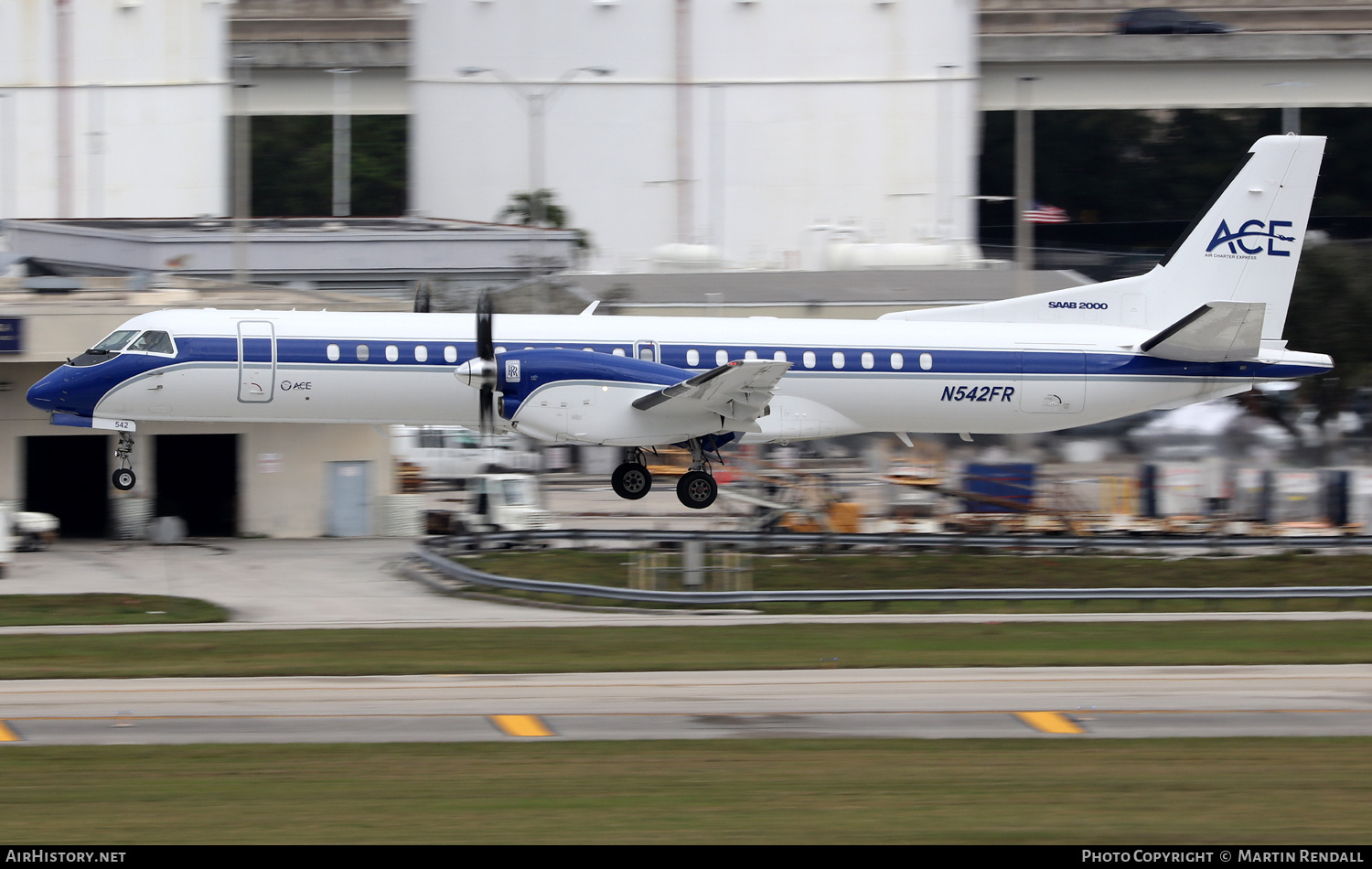 Aircraft Photo of N542FR | Saab 2000 | ACE - Air Charter Express | AirHistory.net #674018