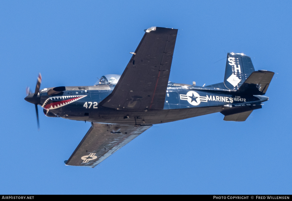 Aircraft Photo of 160472 | Beech T-34C Turbo Mentor | USA - Marines | AirHistory.net #674021