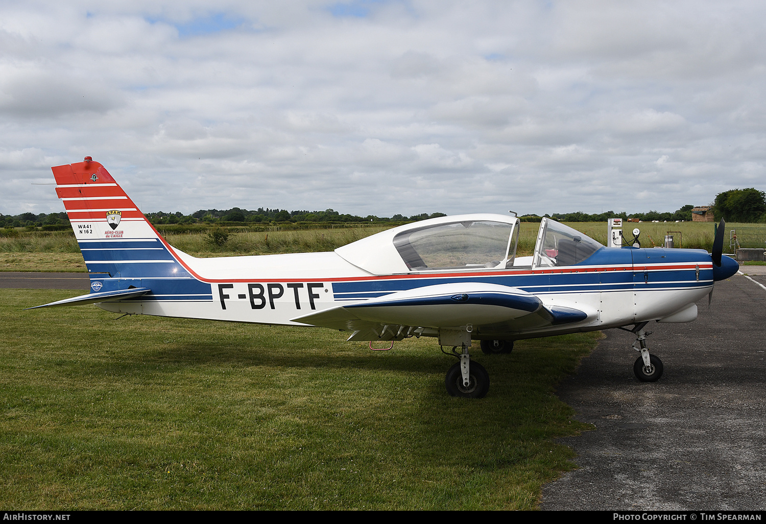 Aircraft Photo of F-BPTF | Wassmer WA-41 Baladou | APAM - Amicale des Pilotes de l'Aigle Saint-Michel | AirHistory.net #674024