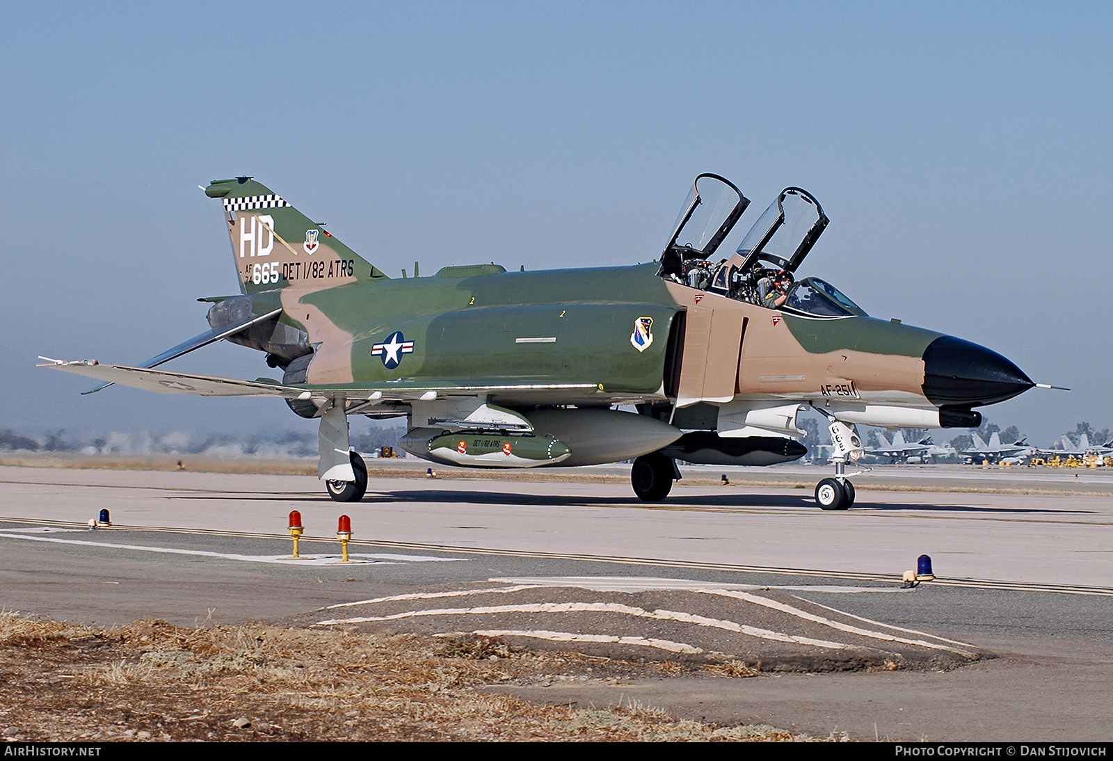 Aircraft Photo of 74-0665 / AF74-665 | McDonnell Douglas QF-4E Phantom II | USA - Air Force | AirHistory.net #674025