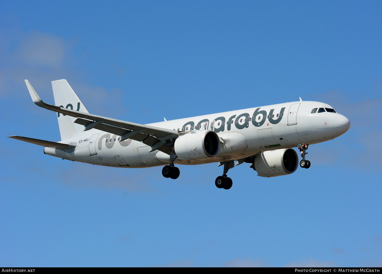 Aircraft Photo of ES-MBU | Airbus A320-271N | Marabu Airlines | AirHistory.net #674026