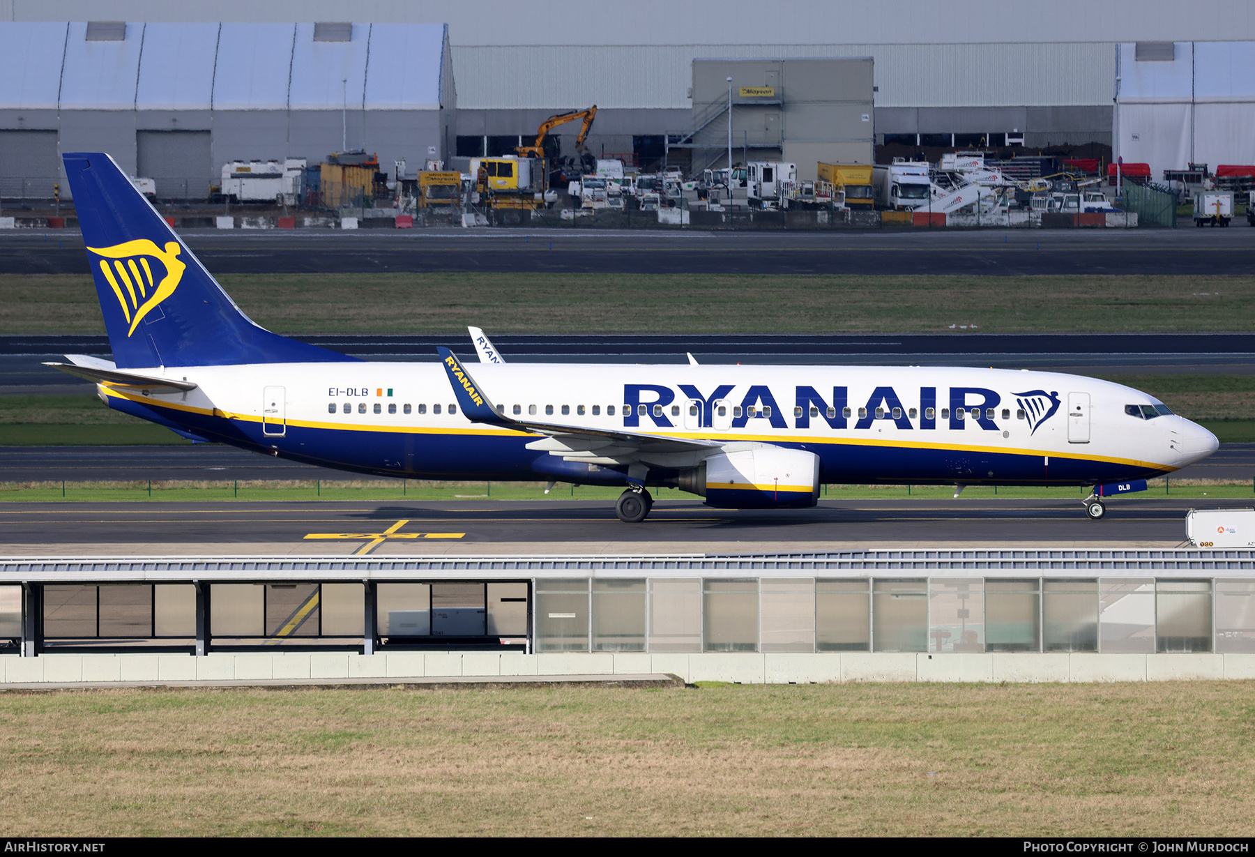 Aircraft Photo of EI-DLB | Boeing 737-8AS | Ryanair | AirHistory.net #674051