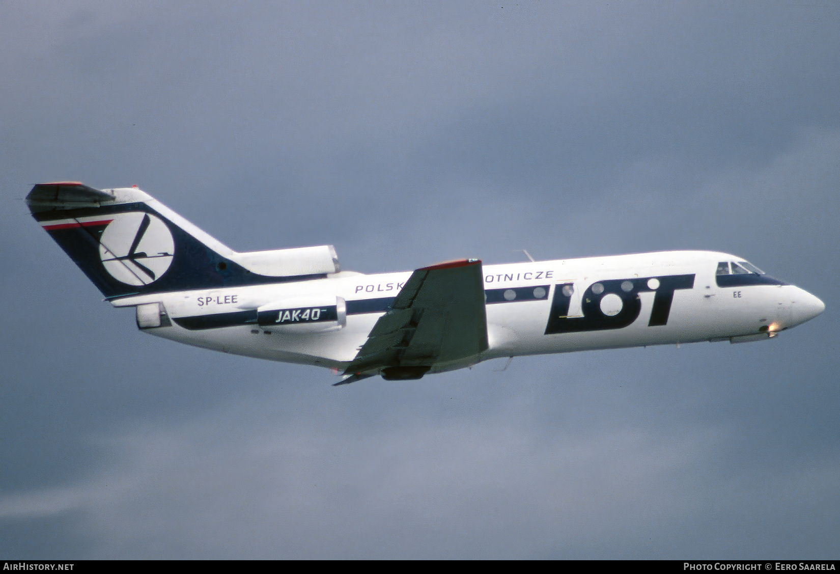 Aircraft Photo of SP-LEE | Yakovlev Yak-40 | LOT Polish Airlines - Polskie Linie Lotnicze | AirHistory.net #674056