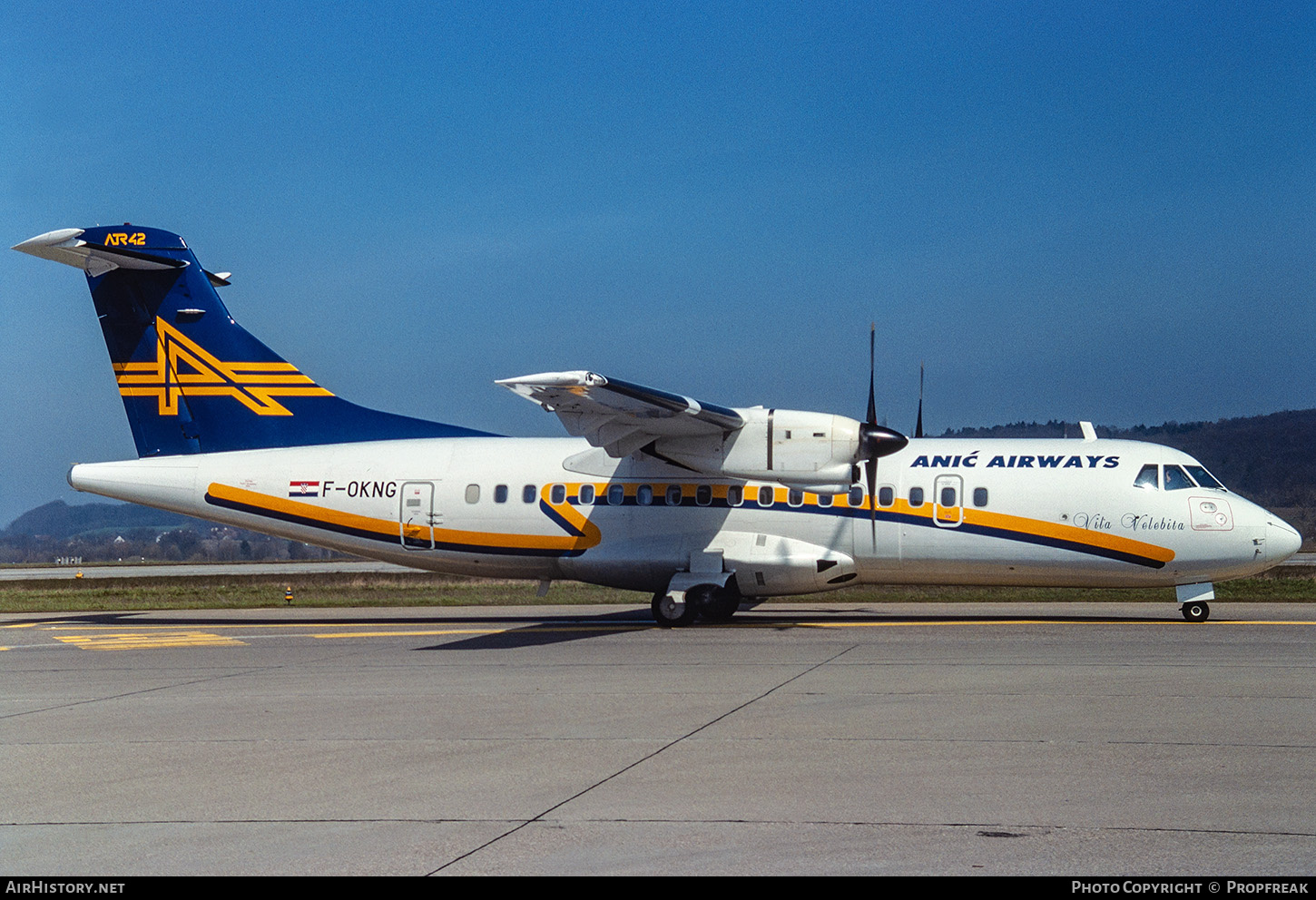 Aircraft Photo of F-OKNG | ATR ATR-42-300 | Anic Airways | AirHistory.net #674057