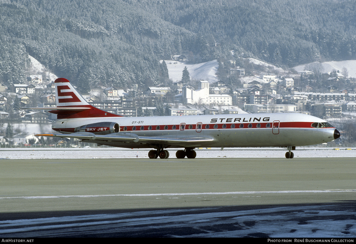 Aircraft Photo of OY-STI | Sud SE-210 Caravelle 10B3 Super B | Sterling Airways | AirHistory.net #674070