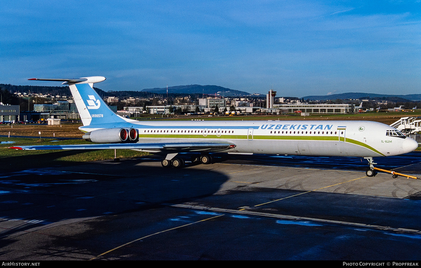 Aircraft Photo of UK-86578 | Ilyushin Il-62M | Uzbekistan Airways | AirHistory.net #674081