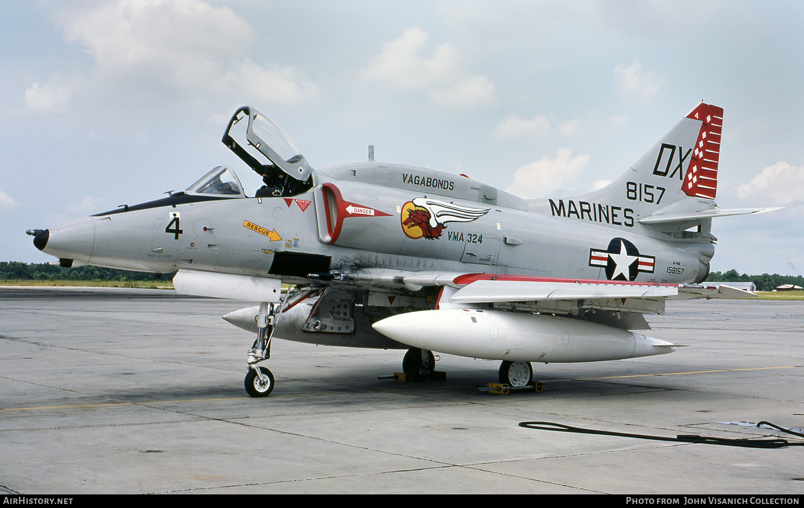 Aircraft Photo of 158157 / 8157 | McDonnell Douglas A-4M Skyhawk II | USA - Marines | AirHistory.net #674086