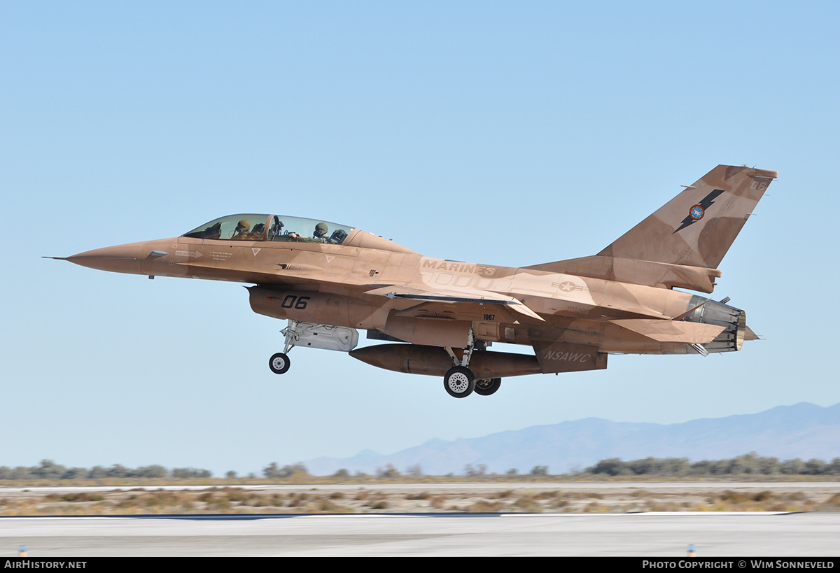 Aircraft Photo of 920460 | Lockheed F-16B Fighting Falcon | USA - Navy | AirHistory.net #674096