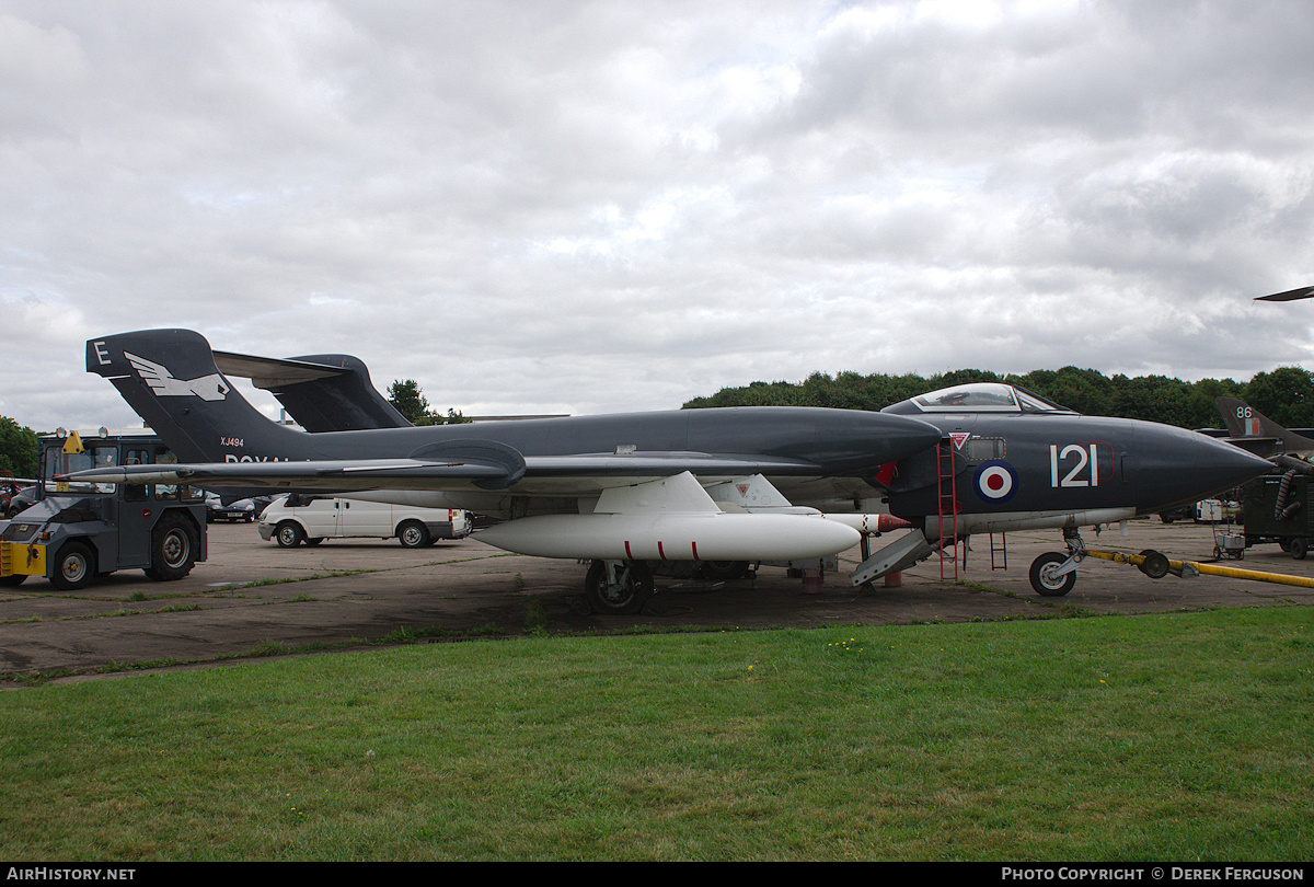 Aircraft Photo of XJ494 | De Havilland D.H. 110 Sea Vixen FAW2 | UK - Navy | AirHistory.net #674100