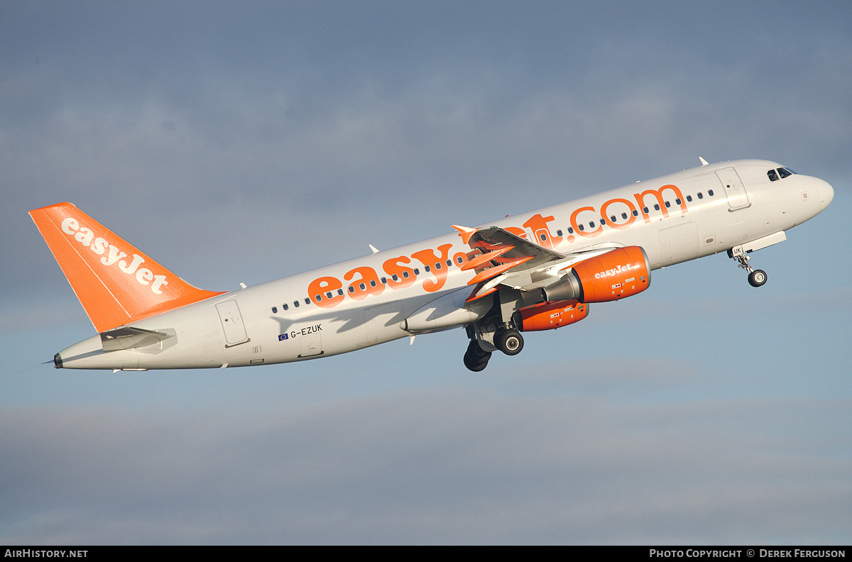 Aircraft Photo of G-EZUK | Airbus A320-214 | EasyJet | AirHistory.net #674103