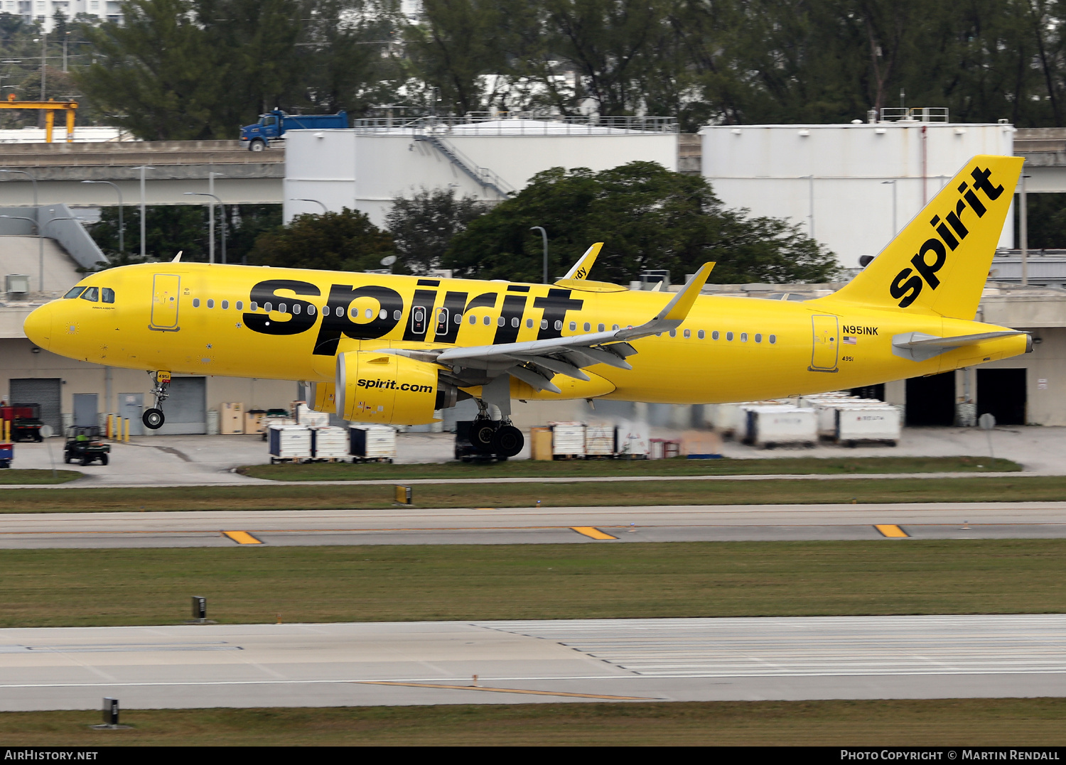Aircraft Photo of N951NK | Airbus A320-271N | Spirit Airlines | AirHistory.net #674113