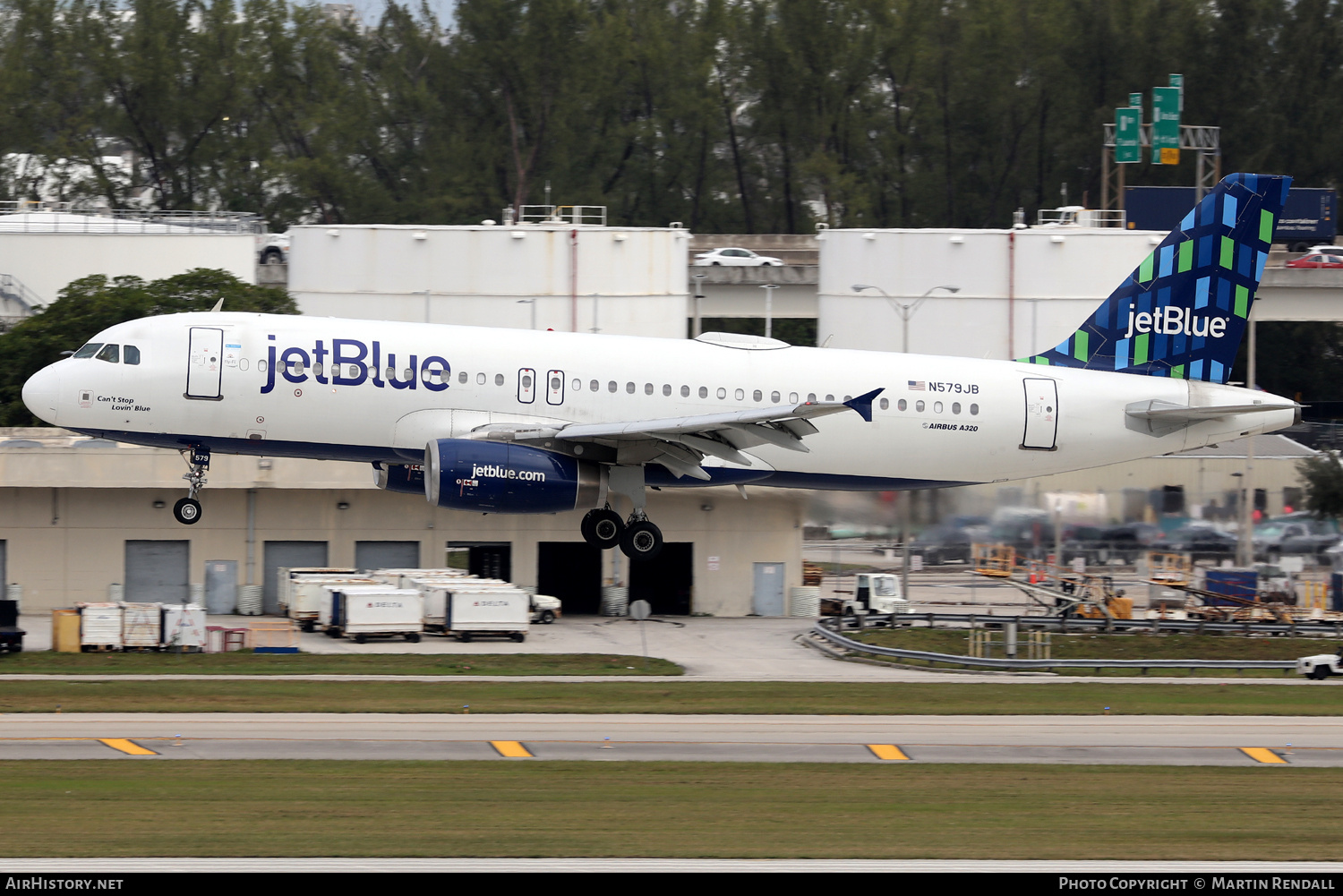 Aircraft Photo of N579JB | Airbus A320-232 | JetBlue Airways | AirHistory.net #674116