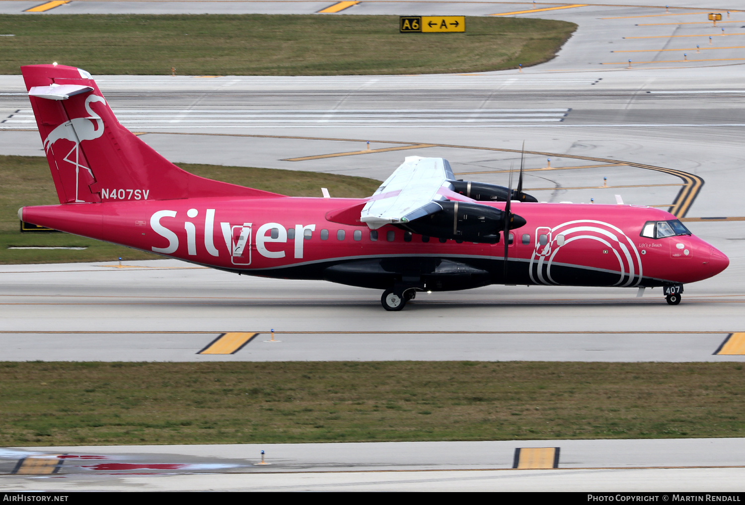 Aircraft Photo of N407SV | ATR ATR-42-500 | Silver Airways | AirHistory.net #674118