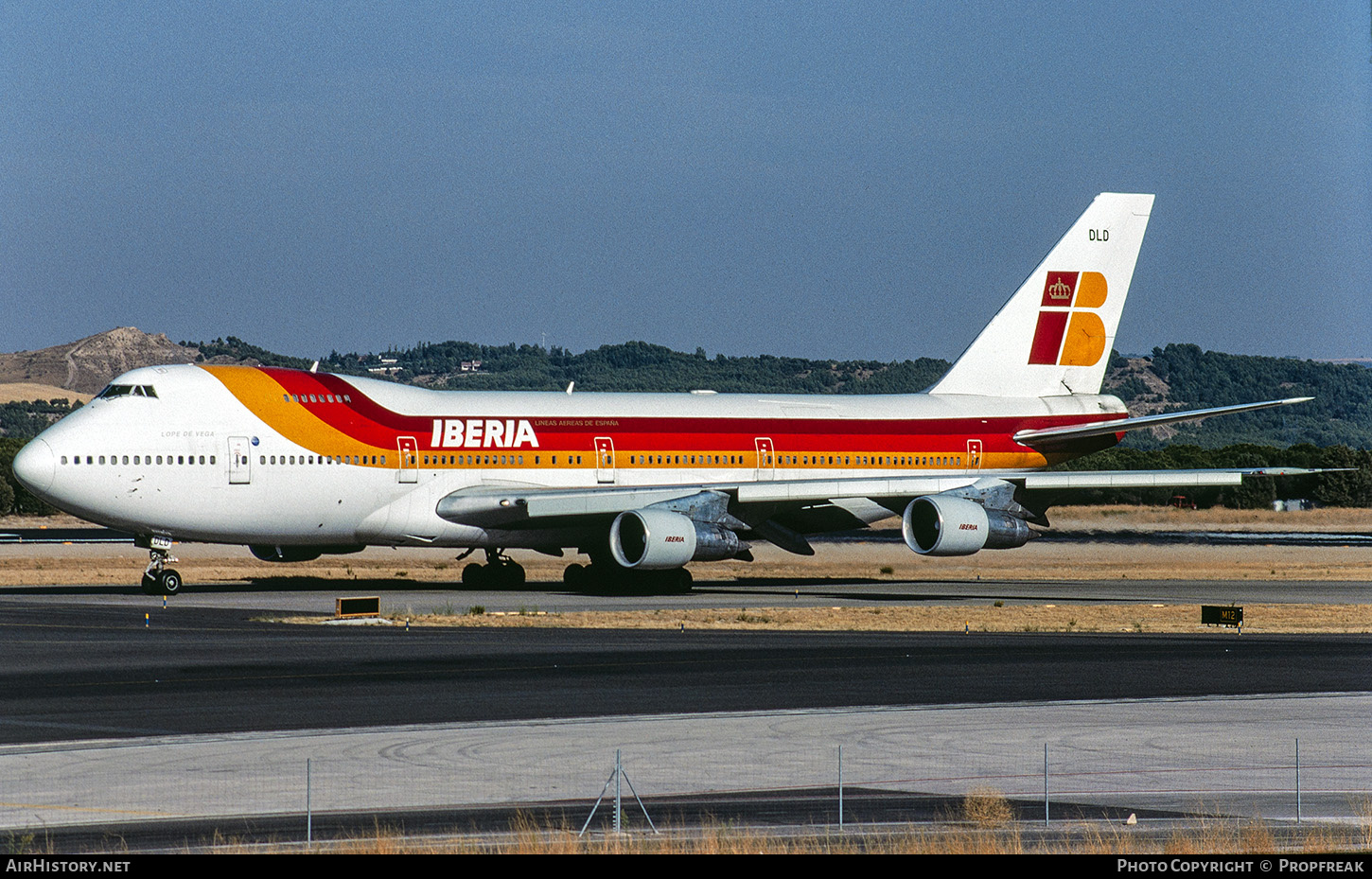 Aircraft Photo of EC-DLD | Boeing 747-256B | Iberia | AirHistory.net #674148