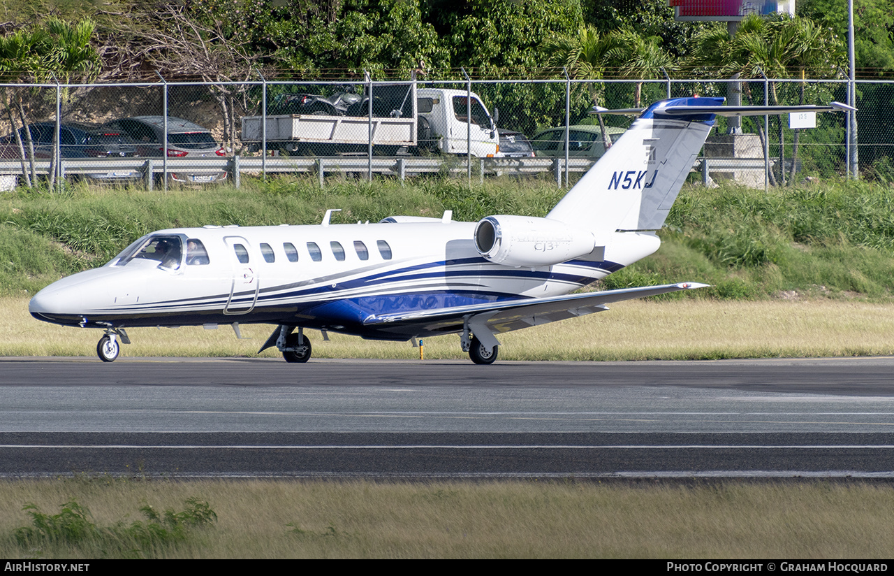 Aircraft Photo of N5KJ | Cessna 525B CitationJet CJ3+ | AirHistory.net #674168