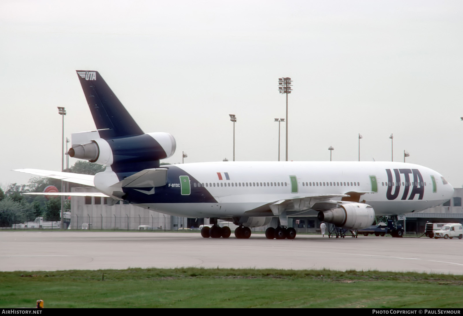 Aircraft Photo of F-BTDC | McDonnell Douglas DC-10-30 | UTA - Union de Transports Aériens | AirHistory.net #674180