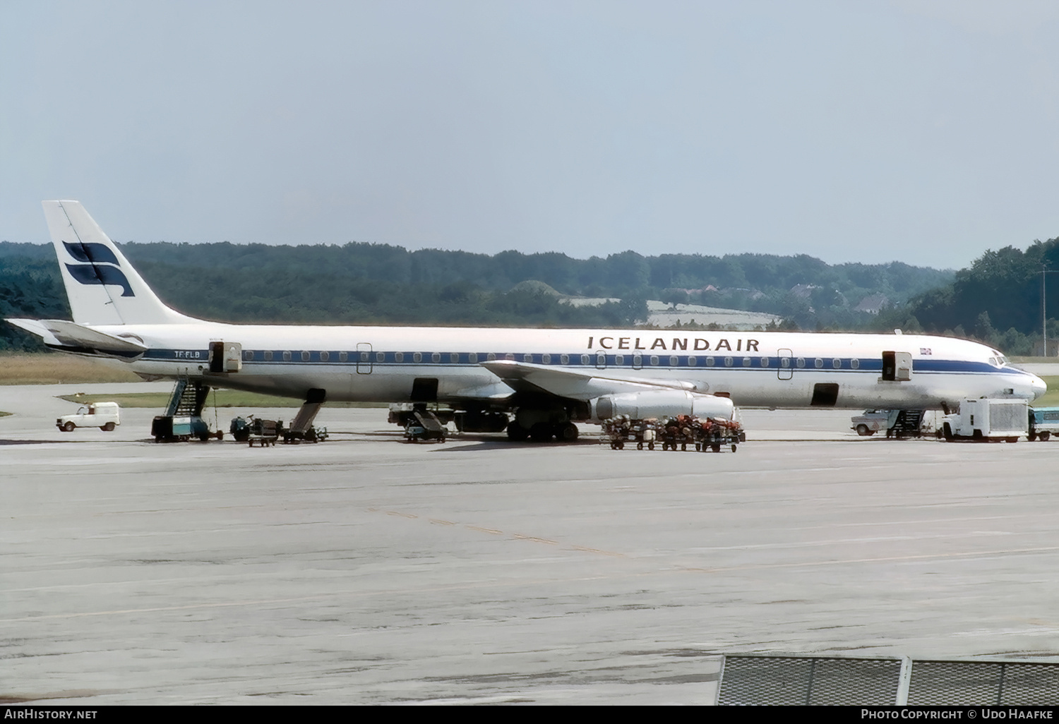 Aircraft Photo of TF-FLB | McDonnell Douglas DC-8-63CF | Icelandair | AirHistory.net #674201