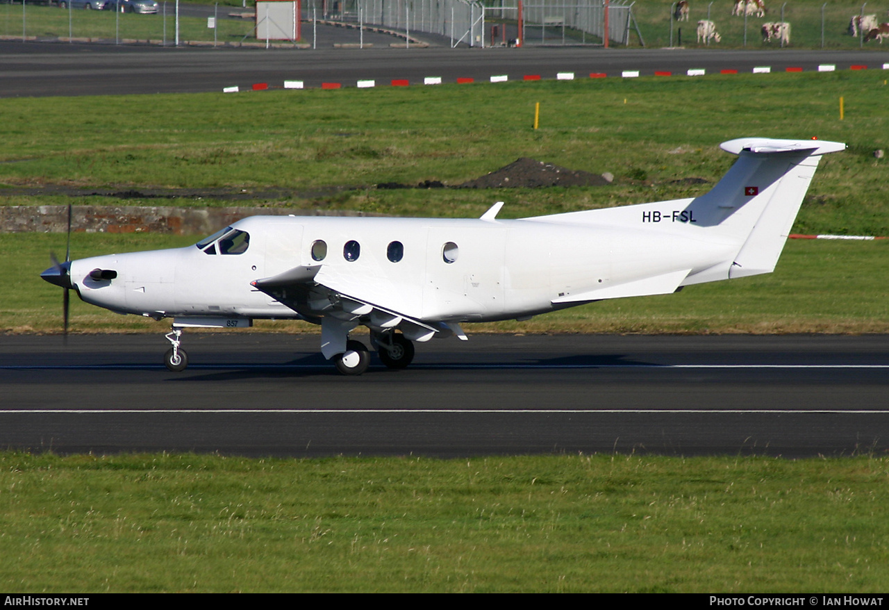 Aircraft Photo of HB-FSL | Pilatus PC-12/47 | AirHistory.net #674215