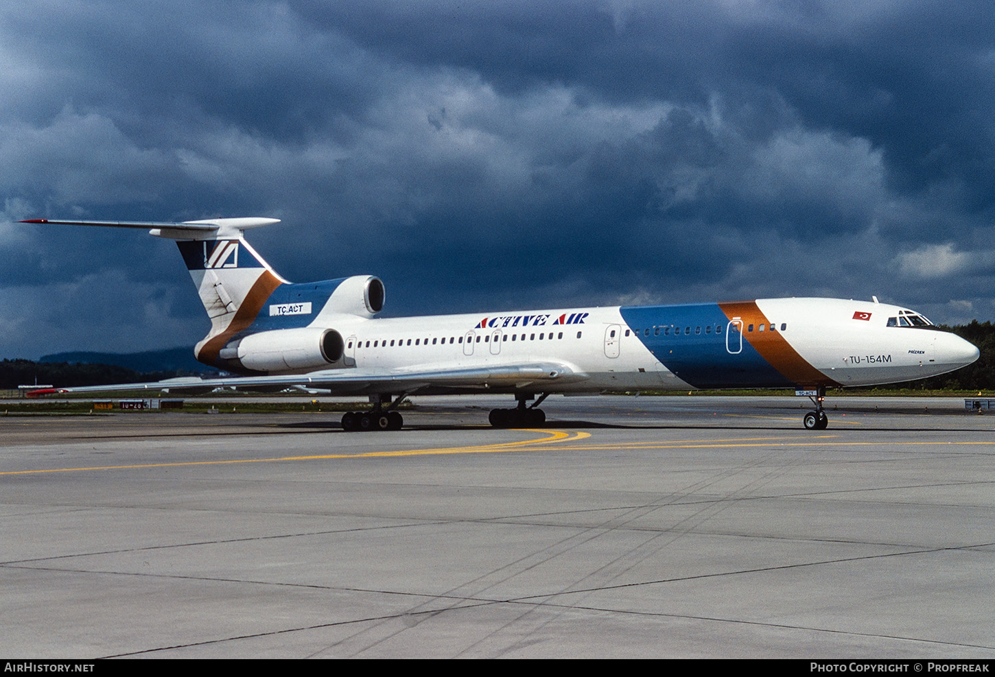 Aircraft Photo of TC-ACT | Tupolev Tu-154M | Active Air | AirHistory.net #674220