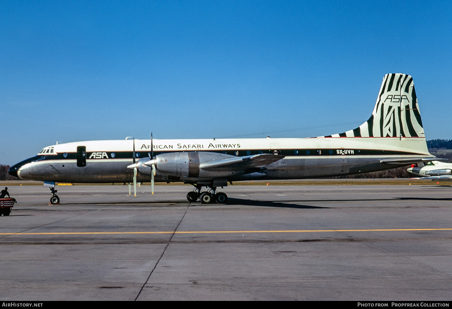Aircraft Photo of 5X-UVH | Bristol 175 Britannia 300 | African Safari Airways - ASA | AirHistory.net #674227