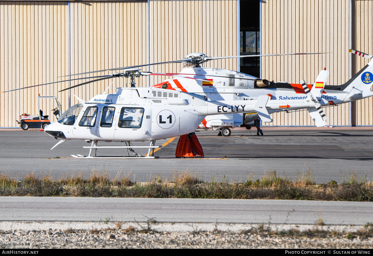 Aircraft Photo of EC-LYY | Bell 407 | Avincis | AirHistory.net #674240