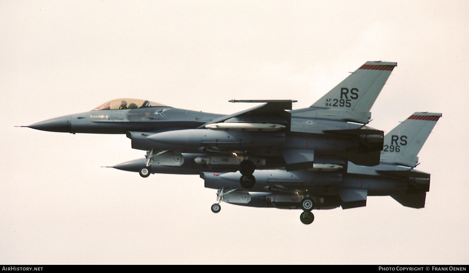 Aircraft Photo of 84-1295 / AF84-295 | General Dynamics F-16C Fighting Falcon | USA - Air Force | AirHistory.net #674251