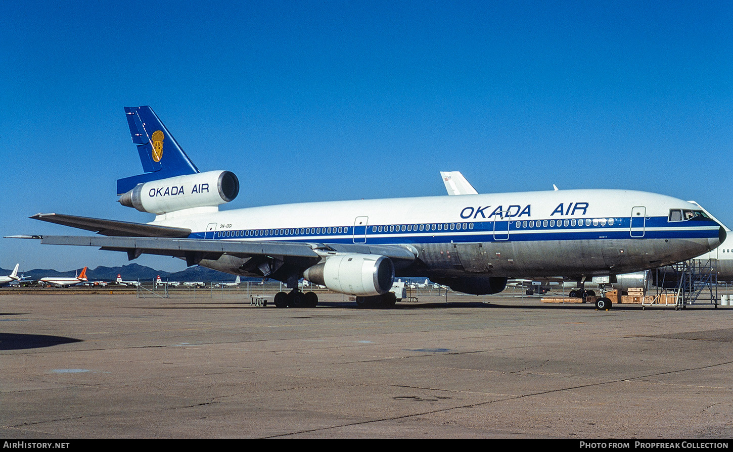 Aircraft Photo of 5N-OGI | McDonnell Douglas DC-10-10 | Okada Air | AirHistory.net #674256