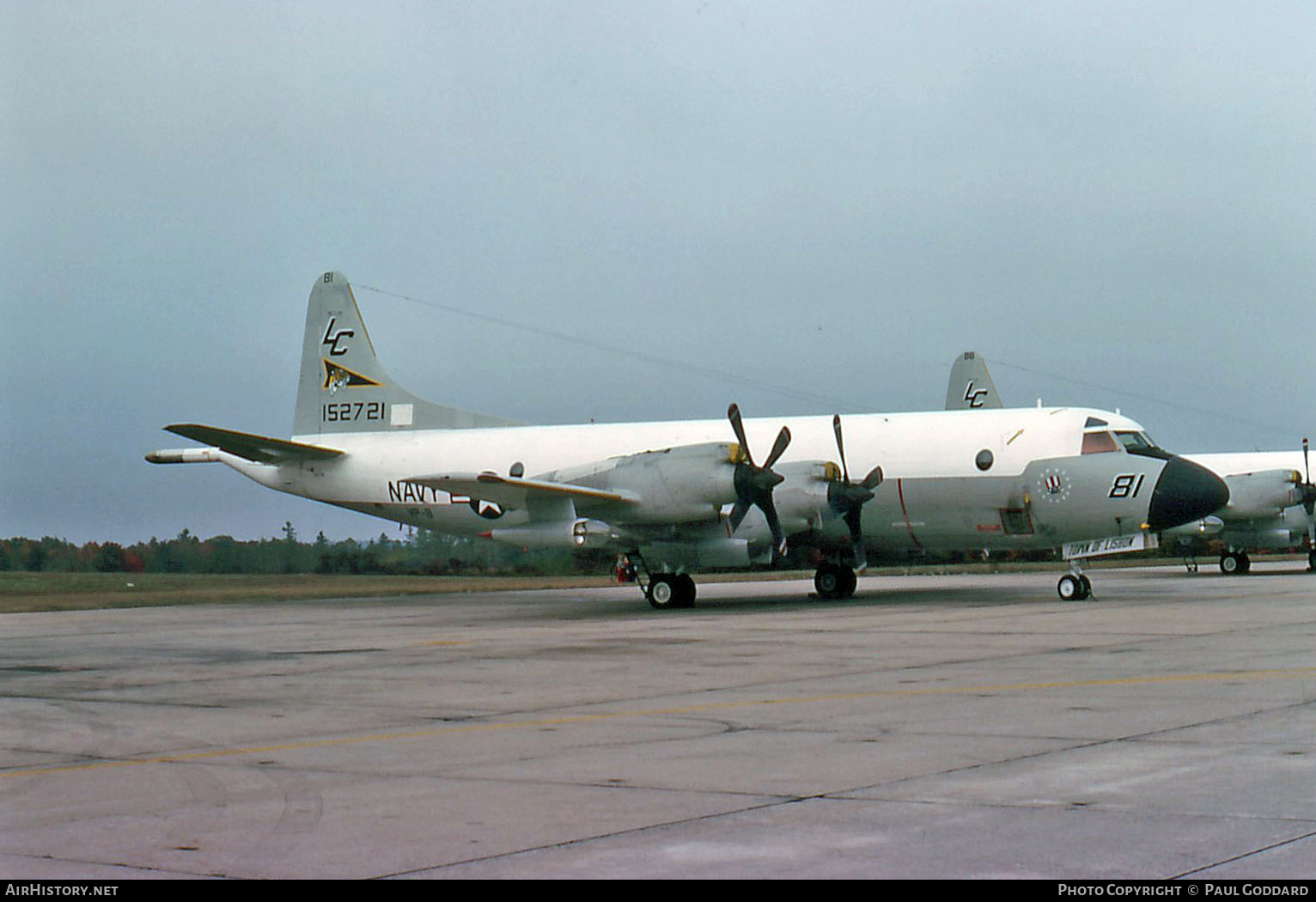 Aircraft Photo of 152721 | Lockheed P-3B Orion | USA - Navy | AirHistory.net #674257