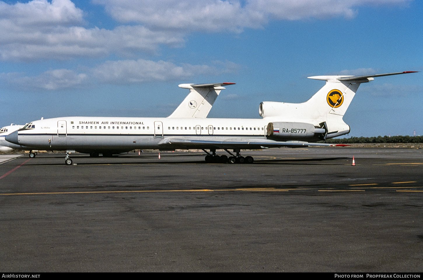 Aircraft Photo of RA-85777 | Tupolev Tu-154M | Shaheen Air International | AirHistory.net #674260