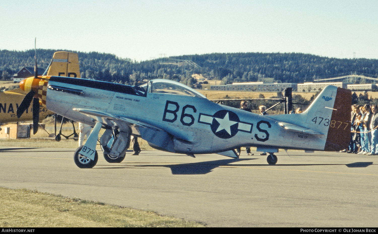 Aircraft Photo of N167F / 473877 | North American P-51D Mustang | Swedish Historic Flight | USA - Air Force | AirHistory.net #674263