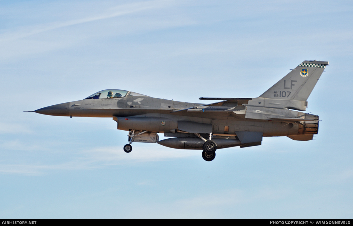 Aircraft Photo of 89-2107 | General Dynamics F-16C Fighting Falcon | USA - Air Force | AirHistory.net #674265