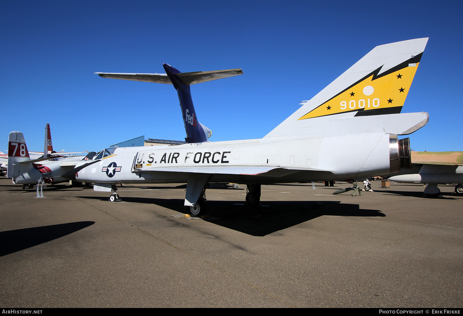 Aircraft Photo of 59-0010 / 90010 | Convair F-106A Delta Dart | USA - Air Force | AirHistory.net #674269